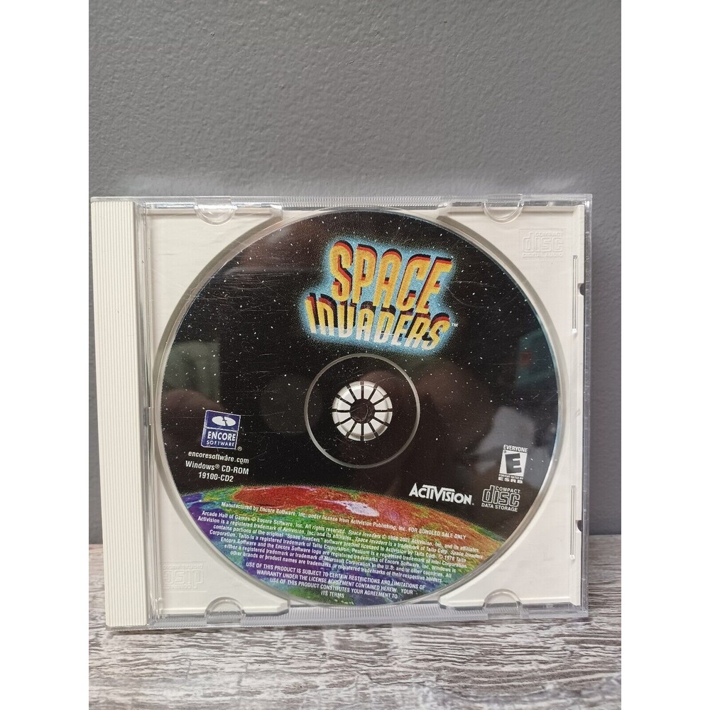 Space Invaders (PC, 1999) Activision Disc Only